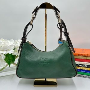 NFS - LIKE NEW Dooney & Bourke Green Shoulder Bag/Purse Pebbled Leather
